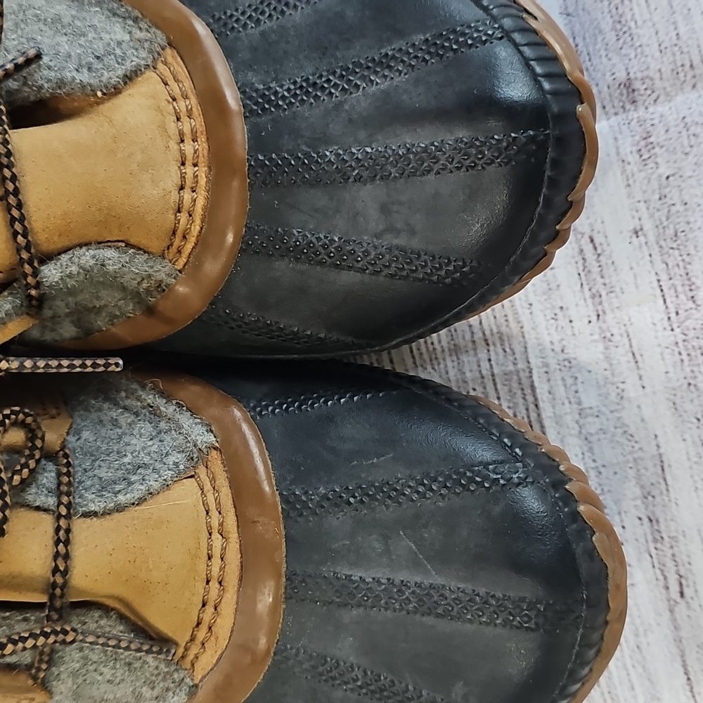 Sorel Sz 8 Gray and Tan Winter Boots - Picture 3 of 16